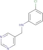 3-Chloro-N-(pyrimidin-5-ylmethyl)aniline