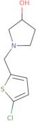 1-[(5-Chlorothiophen-2-yl)methyl]pyrrolidin-3-ol