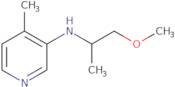 N-(1-Methoxypropan-2-yl)-4-methylpyridin-3-amine