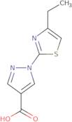 1-(4-Ethyl-1,3-thiazol-2-yl)-1H-pyrazole-4-carboxylic acid