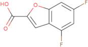 4,6-Difluoro-1-benzofuran-2-carboxylic acid