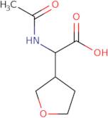 2-Acetamido-2-(oxolan-3-yl)acetic acid