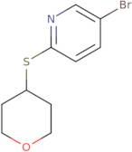 5-Bromo-2-(oxan-4-ylsulfanyl)pyridine