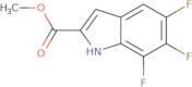 Methyl 5,6,7-trifluoro-1H-indole-2-carboxylate