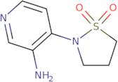 4-(1,1-Dioxo-1,2-thiazolidin-2-yl)pyridin-3-amine