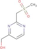 [2-(Methylsulfonylmethyl)pyrimidin-4-yl]methanol