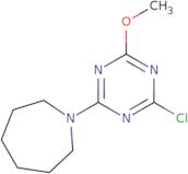 1-(4-Chloro-6-methoxy-1,3,5-triazin-2-yl)azepane