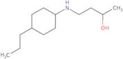 4-[(4-Propylcyclohexyl)amino]butan-2-ol