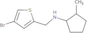 N-[(4-Bromothiophen-2-yl)methyl]-2-methylcyclopentan-1-amine