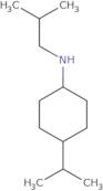 N-(2-Methylpropyl)-4-(propan-2-yl)cyclohexan-1-amine