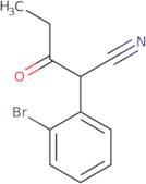 2-(2-Bromophenyl)-3-oxopentanenitrile