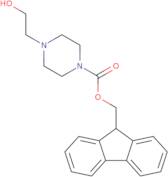 9H-Fluoren-9-ylmethyl 4-(2-hydroxyethyl)piperazine-1-carboxylate
