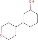 3-(Oxan-4-yl)cyclohexan-1-ol