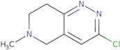 3-Chloro-6-methyl-5,6,7,8-tetrahydropyrido[4,3-c]pyridazine