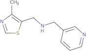 [(4-Methyl-1,3-thiazol-5-yl)methyl](pyridin-3-ylmethyl)amine