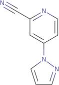 4-(1H-Pyrazol-1-yl)pyridine-2-carbonitrile