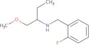 [(2-Fluorophenyl)methyl](1-methoxybutan-2-yl)amine