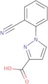 1-(2-Cyanophenyl)-1H-pyrazole-3-carboxylic acid