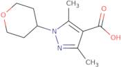 3,5-Dimethyl-1-(oxan-4-yl)-1H-pyrazole-4-carboxylic acid