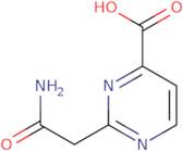 2-(Carbamoylmethyl)pyrimidine-4-carboxylicacid