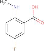 5-Fluoro-2-(methylamino)benzoic acid