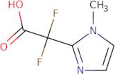 2,2-Difluoro-2-(1-methyl-1H-imidazol-2-yl)acetic acid