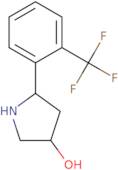 5-[2-(Trifluoromethyl)phenyl]pyrrolidin-3-ol