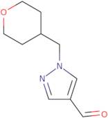 1-[(Oxan-4-yl)methyl]-1H-pyrazole-4-carbaldehyde