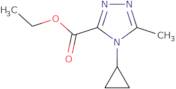 Ethyl 4-cyclopropyl-5-methyl-4H-1,2,4-triazole-3-carboxylate