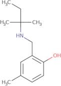 4-Methyl-2-{[(2-methylbutan-2-yl)amino]methyl}phenol