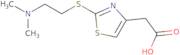 2-(2-{[2-(Dimethylamino)ethyl]sulfanyl}-1,3-thiazol-4-yl)acetic acid