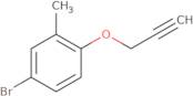 4-Bromo-2-methyl-1-(prop-2-yn-1-yloxy)benzene