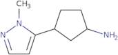 3-(1-Methyl-1H-pyrazol-5-yl)cyclopentan-1-amine