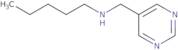 Pentyl(pyrimidin-5-ylmethyl)amine