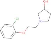 1-[2-(2-Chlorophenoxy)ethyl]pyrrolidin-3-ol