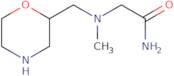 2-{Methyl[(morpholin-2-yl)methyl]amino}acetamide