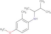 4-Methoxy-2-methyl-N-(3-methylbutan-2-yl)aniline