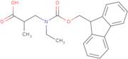 3-{Ethyl[(9H-fluoren-9-ylmethoxy)carbonyl]amino}-2-methylpropanoic acid