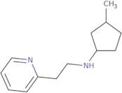 3-Methyl-N-(2-pyridin-2-ylethyl)cyclopentan-1-amine