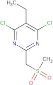 4,6-Dichloro-5-ethyl-2-(methanesulfonylmethyl)pyrimidine