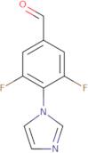 3,5-Difluoro-4-imidazol-1-ylbenzaldehyde