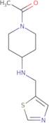 1-{4-[(1,3-Thiazol-5-ylmethyl)amino]piperidin-1-yl}ethan-1-one