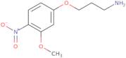 3-(3-Methoxy-4-nitrophenoxy)propan-1-amine