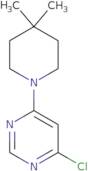 4-Chloro-6-(4,4-dimethylpiperidin-1-yl)pyrimidine