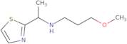 3-Methoxy-N-[1-(1,3-thiazol-2-yl)ethyl]propan-1-amine