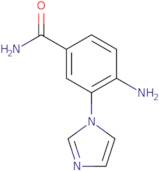 4-Amino-3-(1H-imidazol-1-yl)benzamide