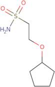 2-(Cyclopentyloxy)ethane-1-sulfonamide