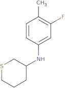 N-(3-Fluoro-4-methylphenyl)thian-3-amine