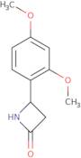 4-(2,4-Dimethoxyphenyl)azetidin-2-one