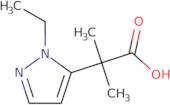 2-(1-Ethyl-1H-pyrazol-5-yl)-2-methylpropanoic acid